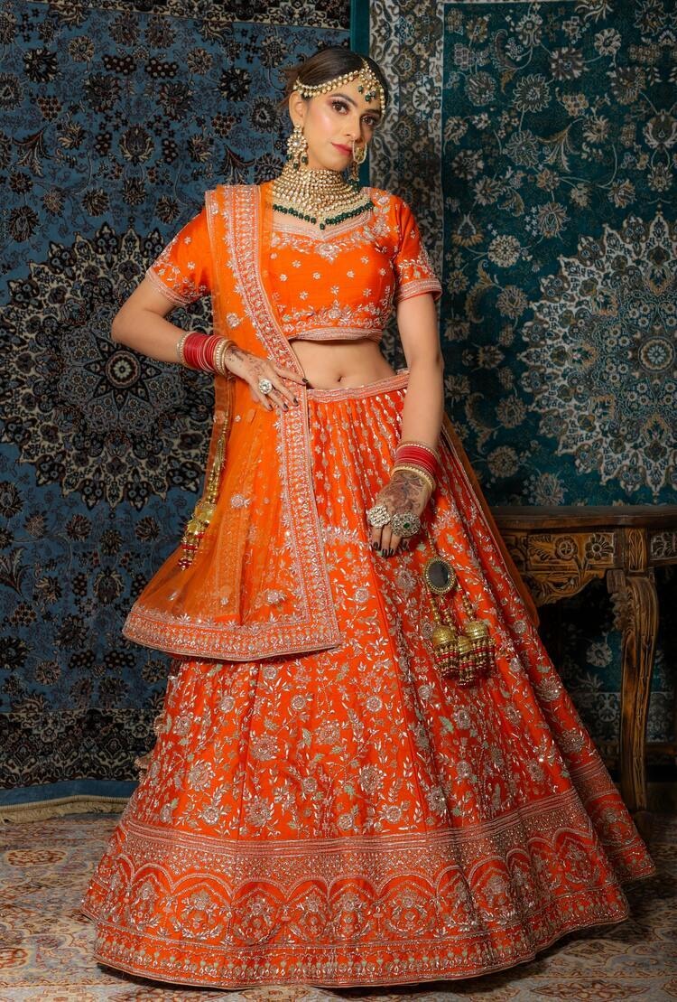 Stunning Stitched Wedding Lehenga